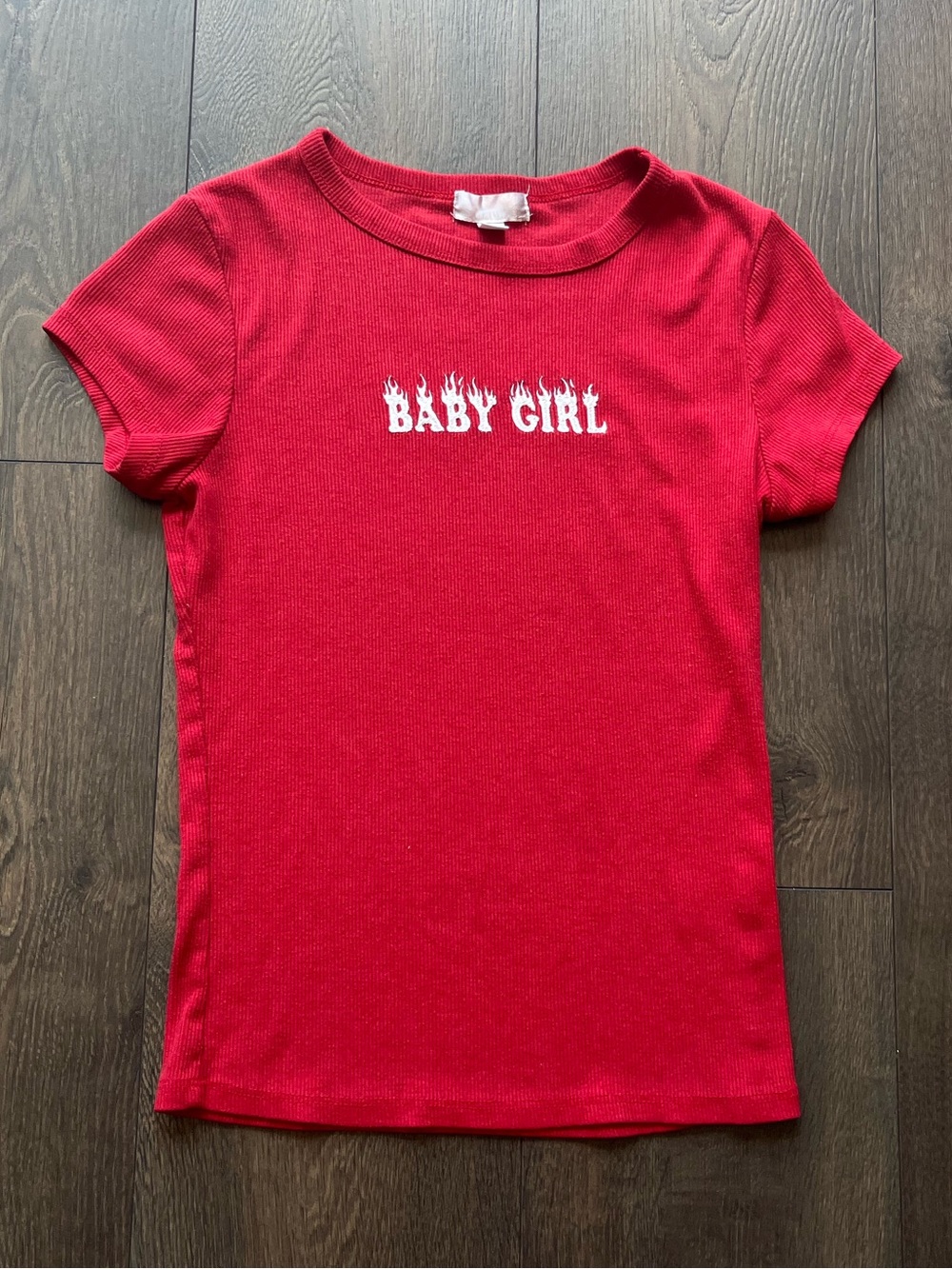 Belle Tweed 'Baby Girl' Graphic Tee